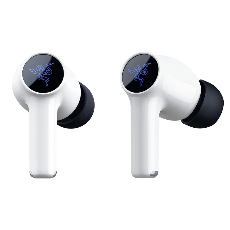Razer Hammerhead V3 X HyperSpeed Wireless Multi-Platform Gaming Earbuds for PS5 (White)