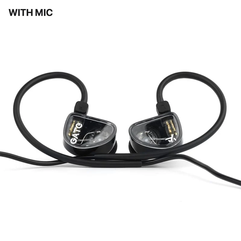 Truthear Gate 1DD 10mm Dynamic Driver In-Ear Monitor with MIC (Black)
