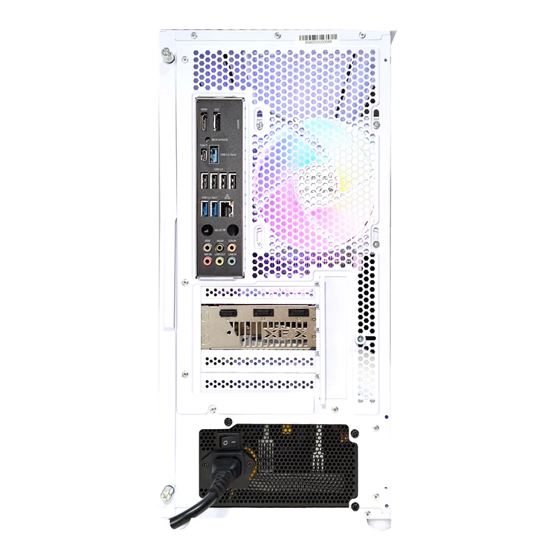 Aurora X5M White Desktop Gaming PC | AMD Ryzen 7 8700F | 16GB (2x8GB) RAM | 1TB SSD | RX 9060 XT | Windows 11 Pro