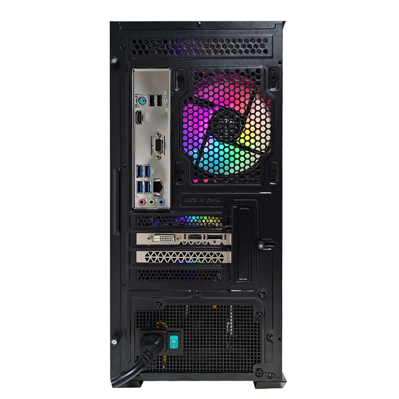 Alpha PRO Black Desktop Gaming PC | AMD Ryzen 5 5600 | 16GB (2x8GB) RAM | 512GB SSD | RTX 3050 | Windows 11 Pro