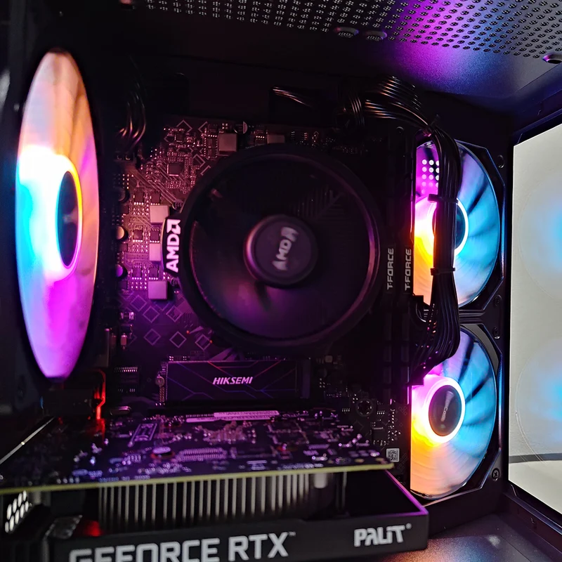 Alpha Apollo A275 Black Desktop Gaming PC | AMD Ryzen 5 5500 | 16GB (2x8GB) RAM | 512GB SSD | RTX 3050 | Windows 11 Pro