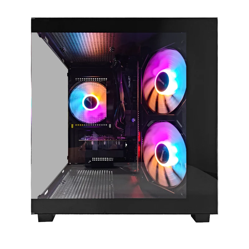 Alpha Apollo A275 Black Desktop Gaming PC | AMD Ryzen 5 5500 | 16GB (2x8GB) RAM | 512GB SSD | RTX 3050 | Windows 11 Pro
