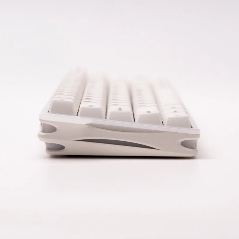MonsGeek Verve 68 HE Wired RGB Magnetic Keyboard (Misty White) (Akko Flash Magnetic Switch) (101-VEVEB-000)