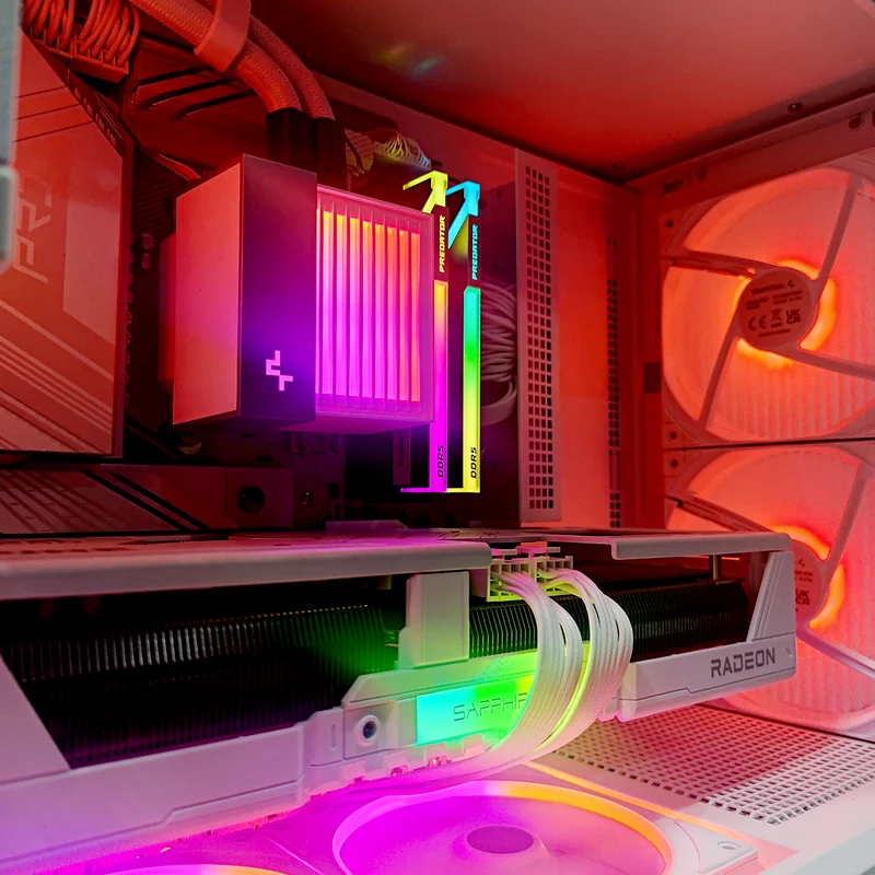 Ultra CL6600 White Gaming PC | AMD Ryzen 7 9850X3D | 32GB RAM | 2TB SSD | RX 9070 XT | Windows 11 Pro