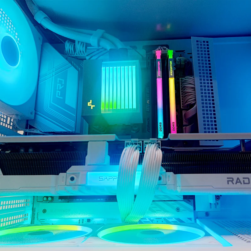 Ultra CL6600 White Gaming PC | AMD Ryzen 7 9850X3D | 32GB RAM | 2TB SSD | RX 9070 XT | Windows 11 Pro