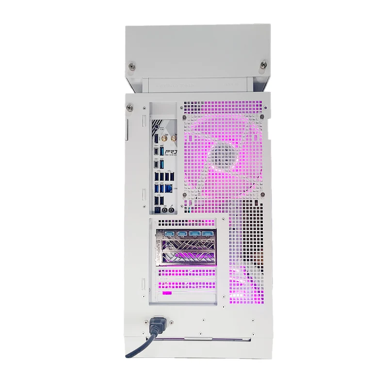 Ultra CL6600 White Gaming PC | AMD Ryzen 7 9850X3D | 32GB RAM | 2TB SSD | RX 9070 XT | Windows 11 Pro