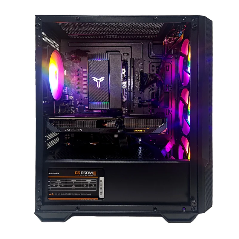 Sigma Forge Black Desktop Gaming PC | AMD Ryzen 5 7500F | 16GB RAM | 1TB SSD | RX 9060 XT | Windows 11 Pro