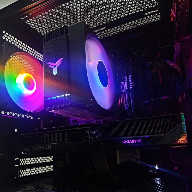 Sigma Forge Black Desktop Gaming PC | AMD Ryzen 5 7500F | 16GB RAM | 1TB SSD | RX 9060 XT | Windows 11 Pro