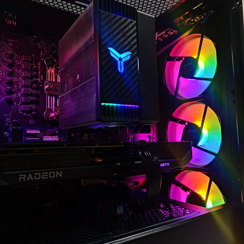 Sigma Forge Black Desktop Gaming PC | AMD Ryzen 5 7500F | 16GB RAM | 1TB SSD | RX 9060 XT | Windows 11 Pro