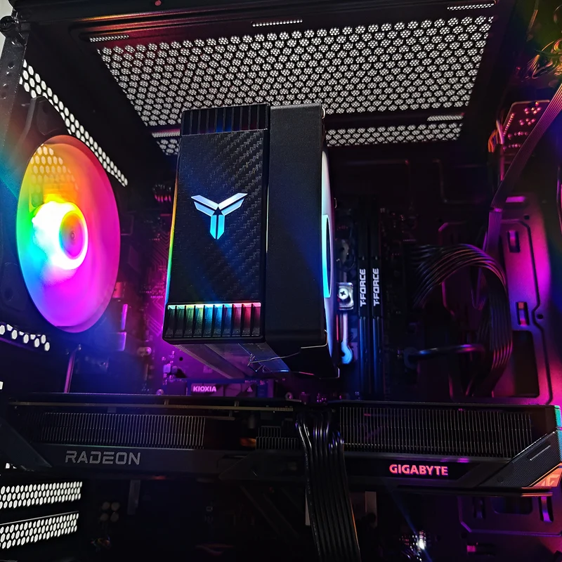 Sigma Forge Black Desktop Gaming PC | AMD Ryzen 5 7500F | 16GB RAM | 1TB SSD | RX 9060 XT | Windows 11 Pro