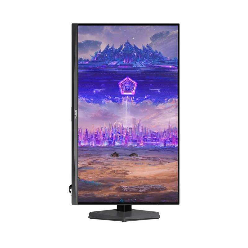 AOC Agon Pro AGP277QK/71 27" QHD (2560x1440) Dual Mode (QHD 540Hz or HD 1000Hz) 0.3ms MPRT/ 1ms GTG IPS Gaming Monitor with Tilt/ Height/ Swivel Adjustment (Mecha Gray/Black)