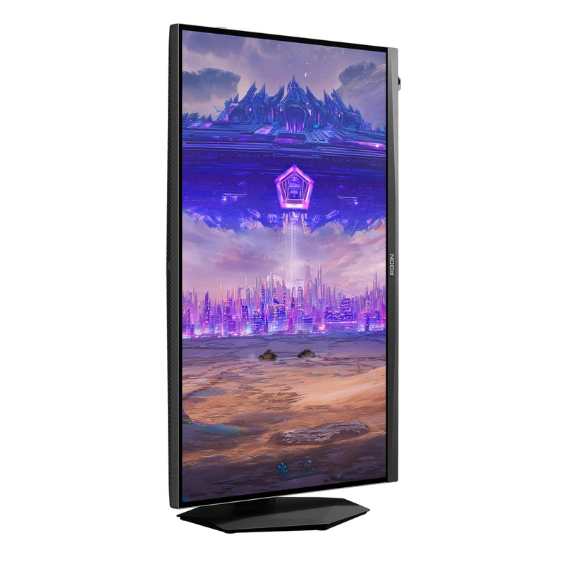 AOC Agon Pro AGP277QK/71 27" QHD (2560x1440) Dual Mode (QHD 540Hz or HD 1000Hz) 0.3ms MPRT/ 1ms GTG IPS Gaming Monitor with Tilt/ Height/ Swivel Adjustment (Mecha Gray/Black)