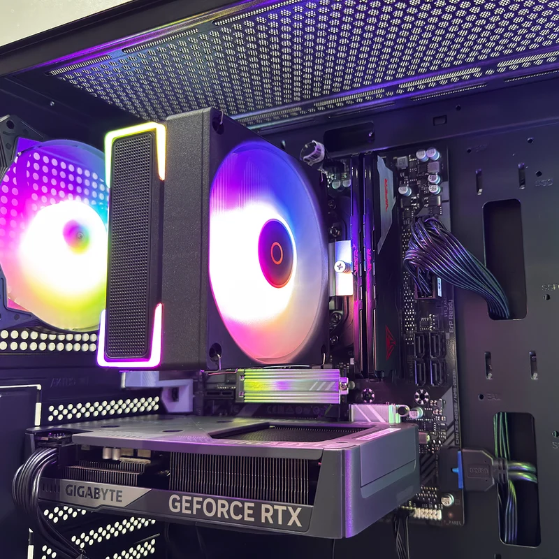 Sigma DK352 Black Desktop Gaming PC | AMD Ryzen 5 7500F | 16GB (2x8GB) RAM | 1TB SSD | RTX 5060 | Windows 11 Pro
