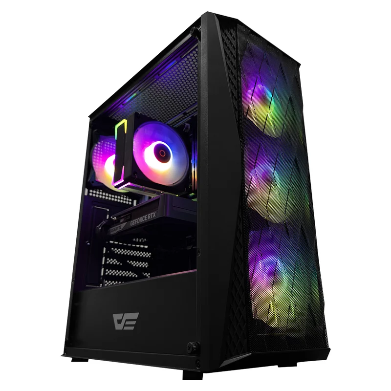 Sigma DK352 Black Desktop Gaming PC | AMD Ryzen 5 7500F | 16GB (2x8GB) RAM | 1TB SSD | RTX 5060 | Windows 11 Pro