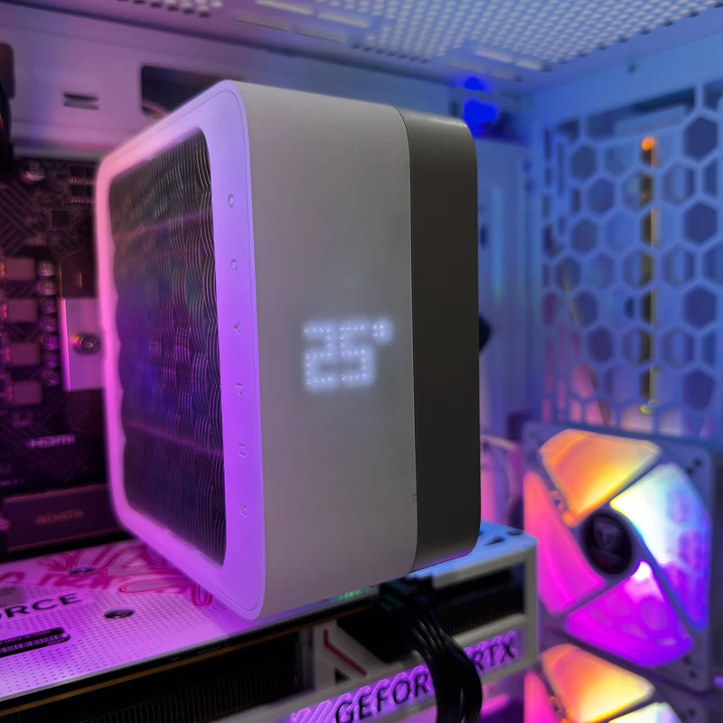 Sigma Vesta White Desktop Gaming PC | AMD Ryzen 7 5700X | 16GB (2x8GB) RAM | 1TB SSD | RTX 5050 | Windows 11 Pro