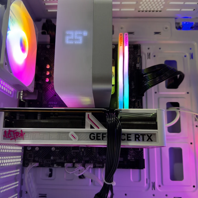Sigma Vesta White Desktop Gaming PC | AMD Ryzen 7 5700X | 16GB (2x8GB) RAM | 1TB SSD | RTX 5050 | Windows 11 Pro