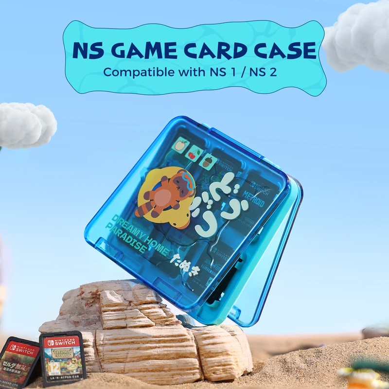 IINE Game Card Case Nintendo Switch / Nintendo Switch 2 (Dreamy Home Paradise) (L1266)