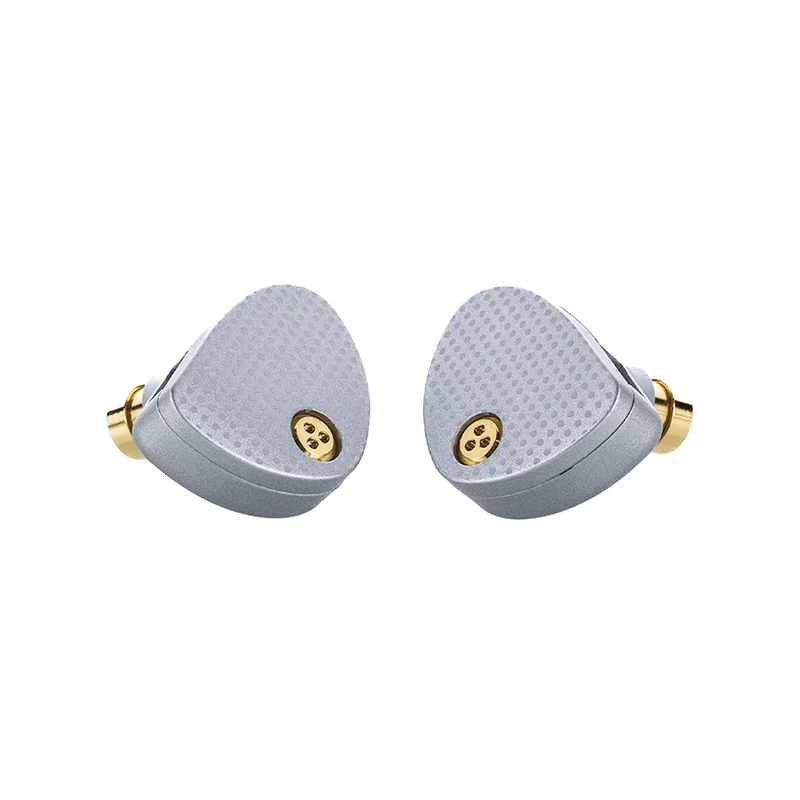 Moondrop Aria 2 In-Ear Headphone with 0.78 2 Pin Cable Replaceable Plugs 3.5/4.4mm Earphone (Red, Silver)