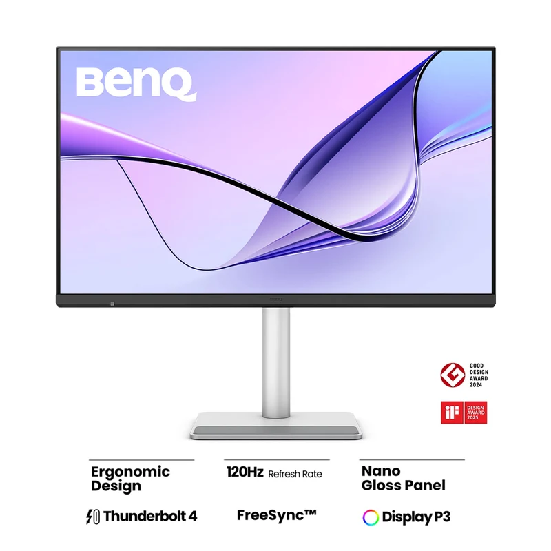 BenQ MA320UG 31.5" IPS (3840x2160) 120Hz 5ms 4K HDR400 Nano Gloss Monitor For MacBook with Tilt/ Height/ Swivel/ Pivot Adjustment