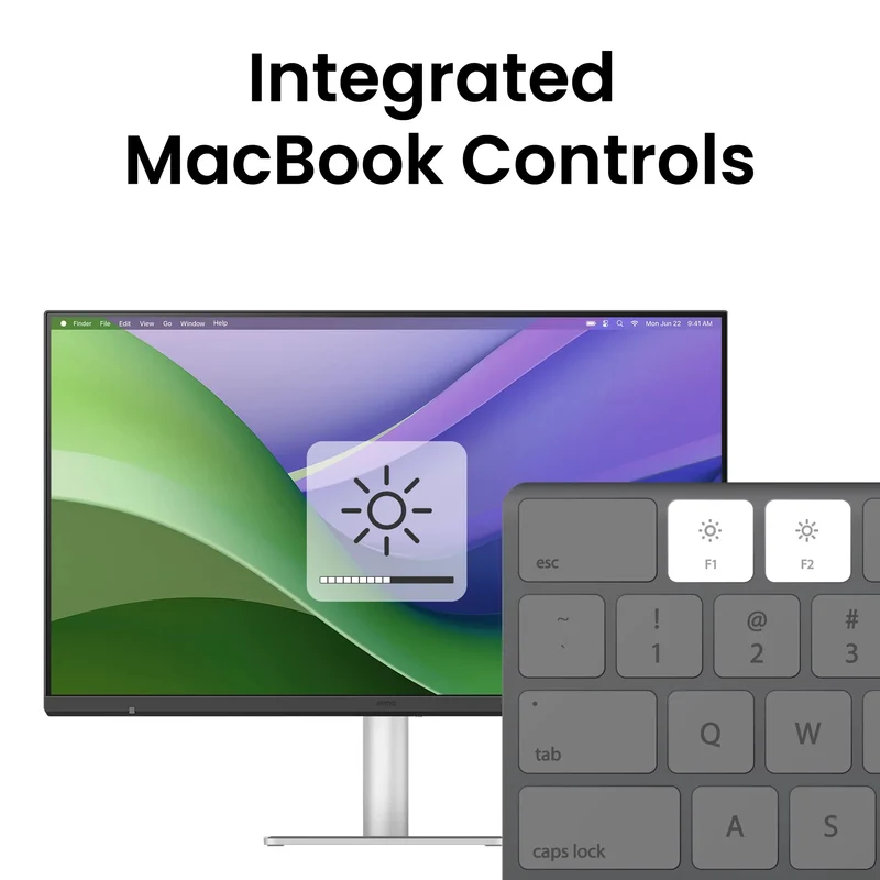 BenQ MA320UG 31.5" IPS (3840x2160) 120Hz 5ms 4K HDR400 Nano Gloss Monitor For MacBook with Tilt/ Height/ Swivel/ Pivot Adjustment