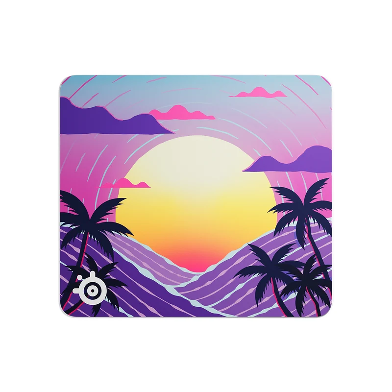 Steelseries QCK Cloth Mousepad (Neon Sunset) (L, XXL) (63474, 63472)
