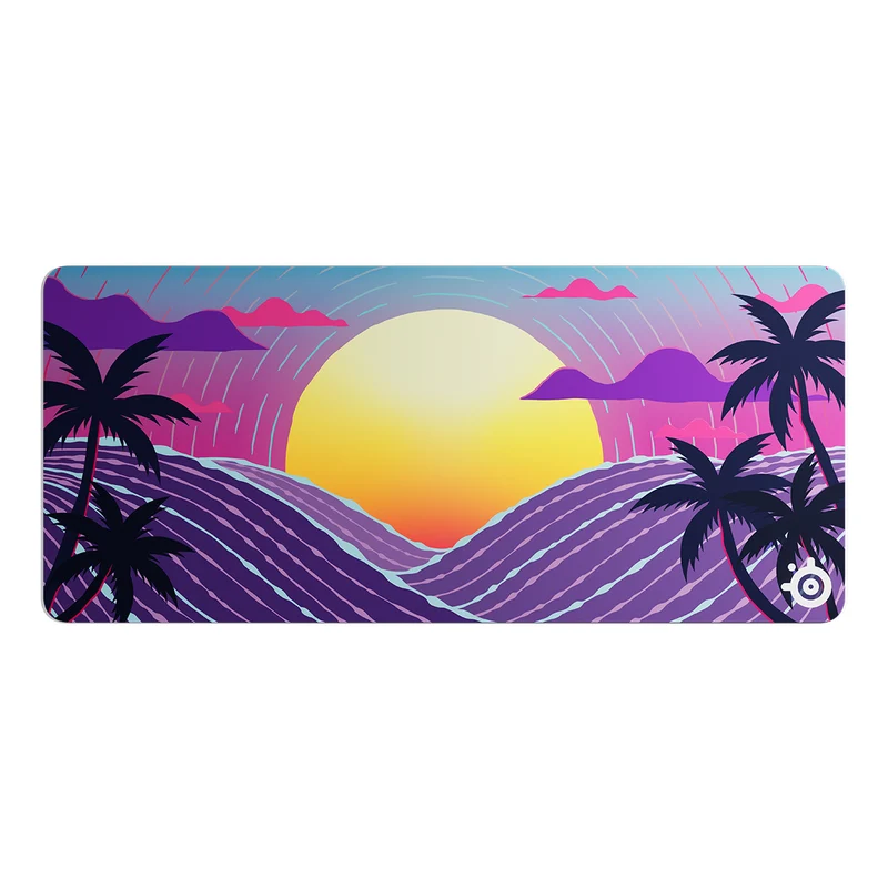Steelseries QCK Cloth Mousepad (Neon Sunset) (L, XXL) (63474, 63472)