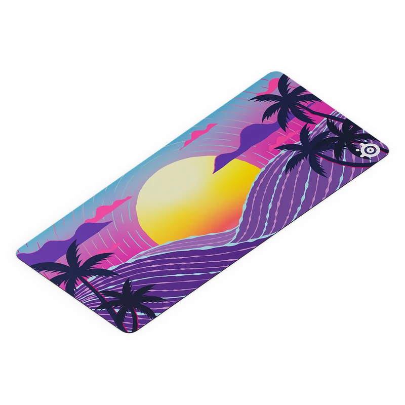 Steelseries QCK Cloth Mousepad (Neon Sunset) (L, XXL) (63474, 63472)