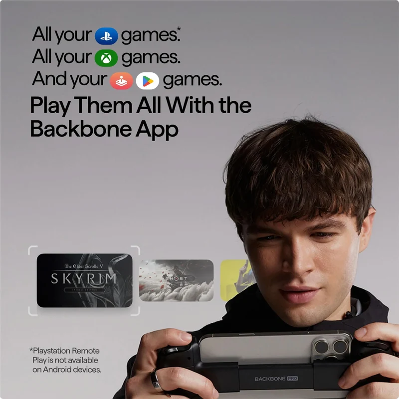 Backbone Pro Mobile USB-C Gaming Controller (BB-N1-B-A)