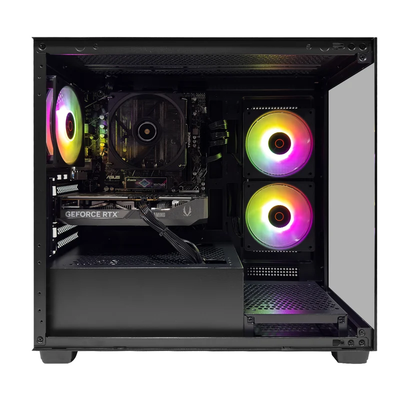 Sigma C52 Black Desktop Gaming PC | AMD Ryzen 5 7500F | 16GB (2x8GB) RAM | 1TB SSD | RTX 5050 | Windows 11 Pro