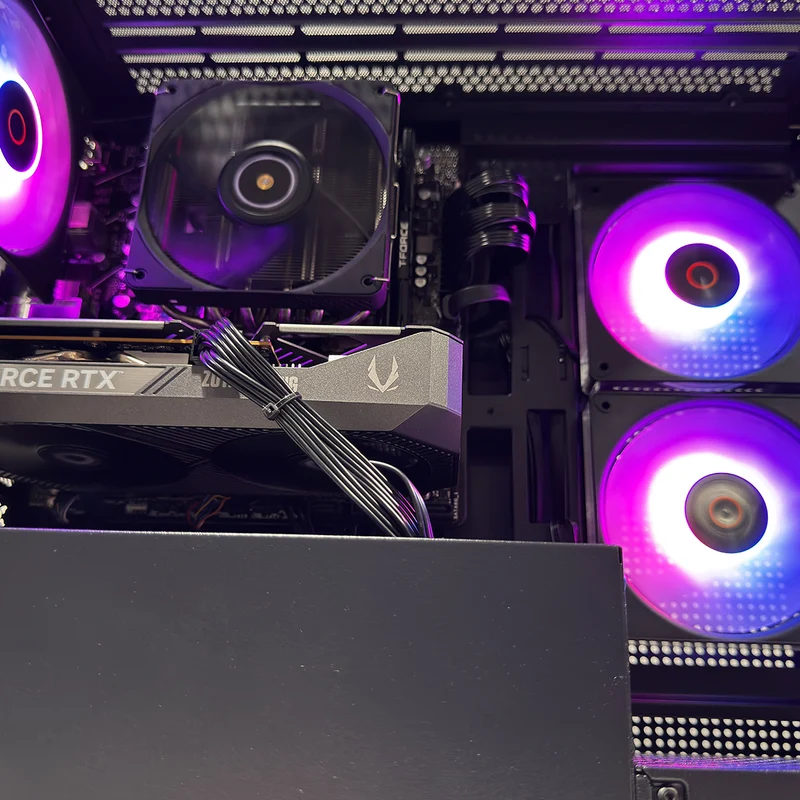Sigma C52 Black Desktop Gaming PC | AMD Ryzen 5 7500F | 16GB (2x8GB) RAM | 1TB SSD | RTX 5050 | Windows 11 Pro