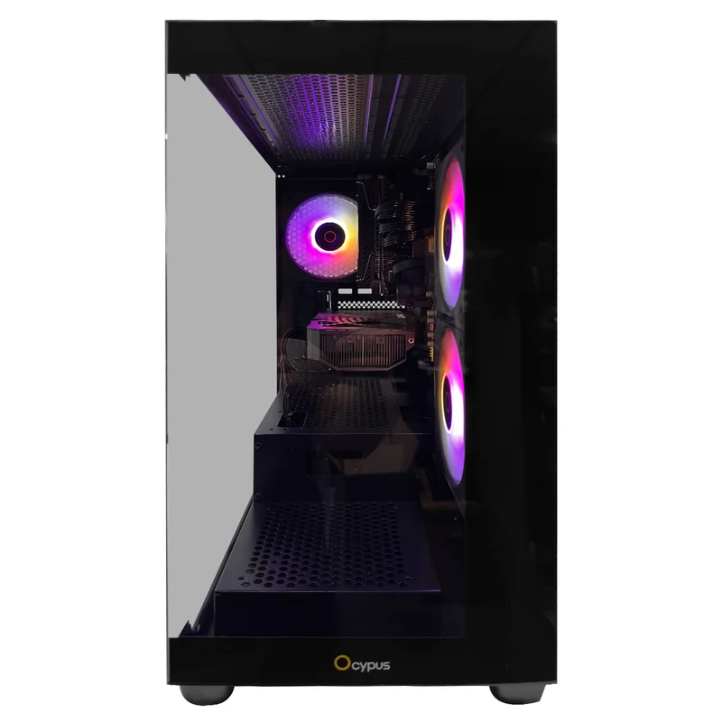 Sigma C52 Black Desktop Gaming PC | AMD Ryzen 5 7500F | 16GB (2x8GB) RAM | 1TB SSD | RTX 5050 | Windows 11 Pro
