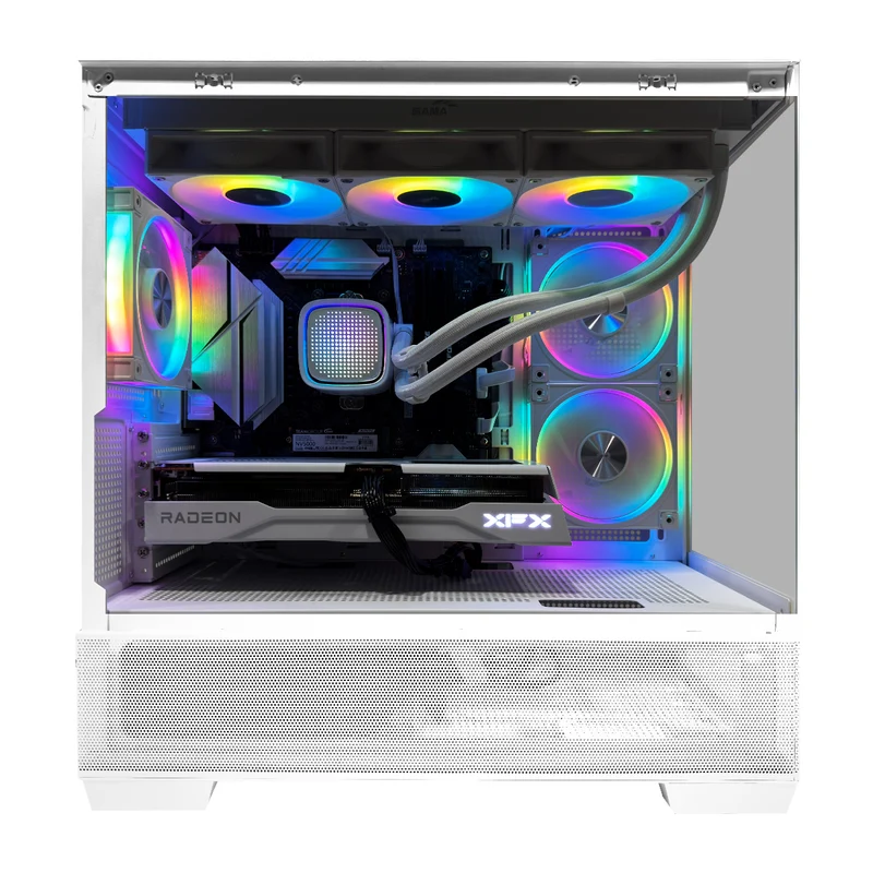 Aurora CG380F White Gaming PC Desktop Gaming PC | AMD Ryzen 7 8700F | 16GB (2x8GB) RAM | 1TB SSD | RX 9060 XT | Windows 11 Pro