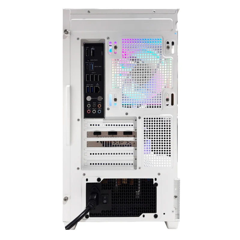 Aurora CG380F White Gaming PC Desktop Gaming PC | AMD Ryzen 7 8700F | 16GB (2x8GB) RAM | 1TB SSD | RX 9060 XT | Windows 11 Pro