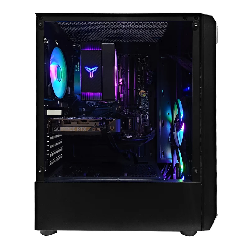 Sigma Harley Black Desktop Gaming PC | AMD Ryzen 5 5600 | 16GB (2x8GB) RAM | 1TB SSD | RTX 5060 | Windows 11 Pro