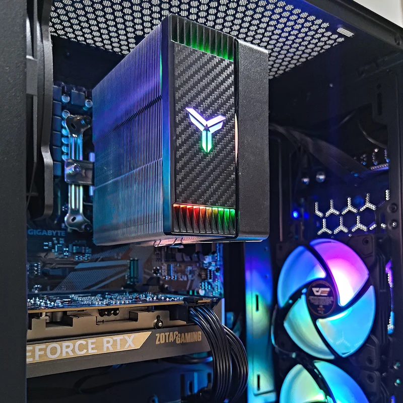 Sigma Harley Black Desktop Gaming PC | AMD Ryzen 5 5600 | 16GB (2x8GB) RAM | 1TB SSD | RTX 5060 | Windows 11 Pro