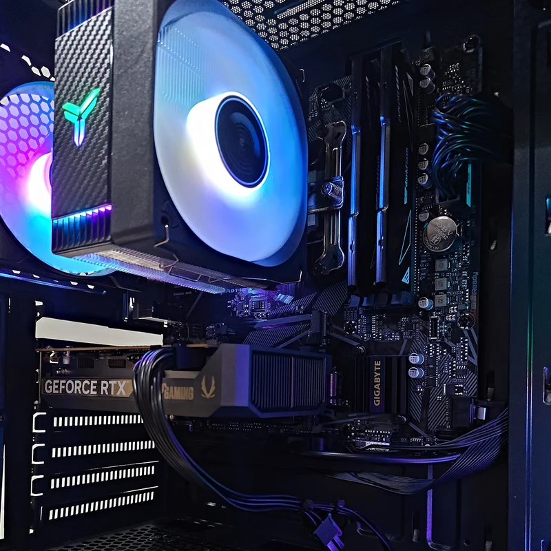 Sigma Harley Black Desktop Gaming PC | AMD Ryzen 5 5600 | 16GB (2x8GB) RAM | 1TB SSD | RTX 5060 | Windows 11 Pro