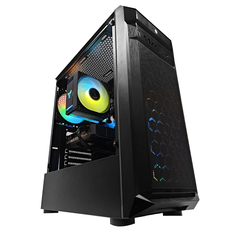 Sigma Harley Black Desktop Gaming PC | AMD Ryzen 5 5600 | 16GB (2x8GB) RAM | 1TB SSD | RTX 5060 | Windows 11 Pro