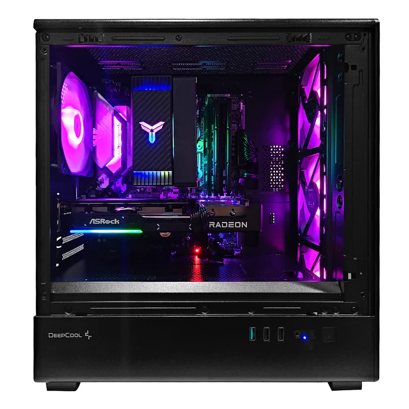 Sigma CC350F Black Desktop Gaming PC | AMD Ryzen 5 5600 | 16GB (2x8GB) RAM | 1TB SSD | RX 9050 | Windows 11 Pro