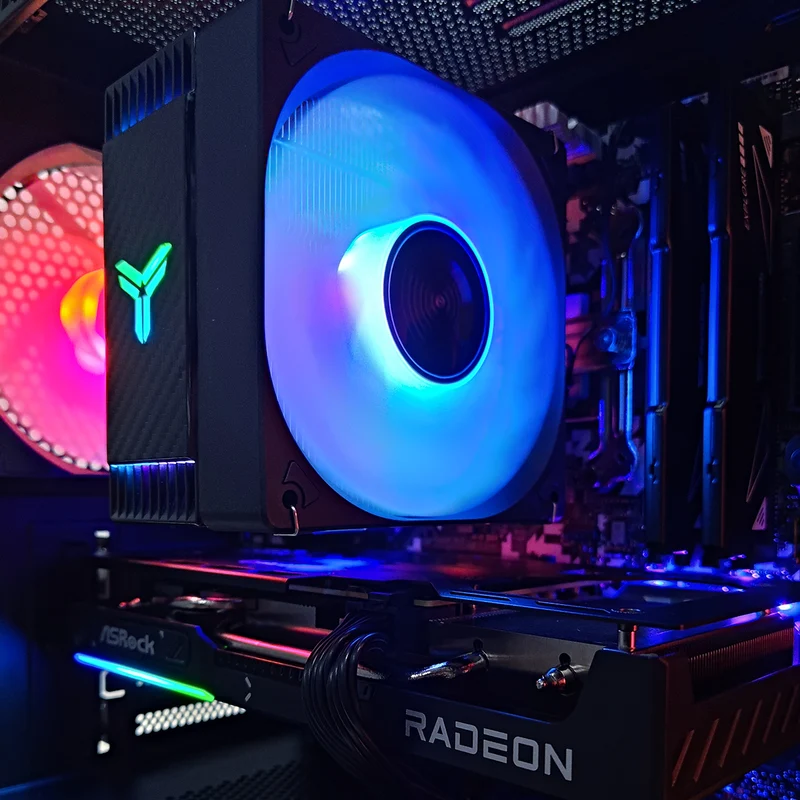 Sigma CC350F Black Desktop Gaming PC | AMD Ryzen 5 5600 | 16GB (2x8GB) RAM | 1TB SSD | RX 9050 | Windows 11 Pro