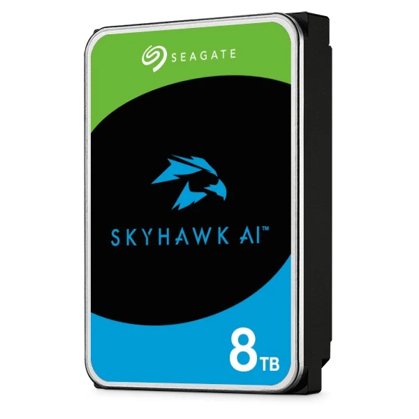 Seagate Skyhawk AI 8TB 256MB Cache SATA 6.0GB/s 3.5 Inch Internal Hard Drive (ST8000VE001)