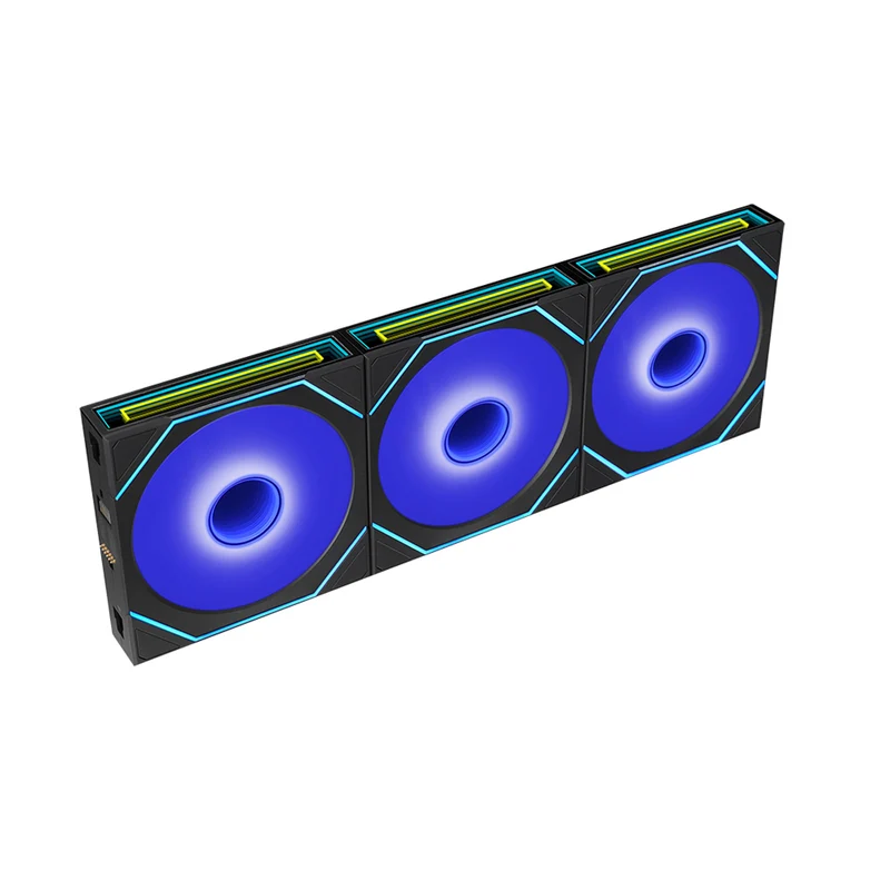 Lian Li Uni Fan SL Infinity Flex 120mm 3-in-1 Pack Cooling Fan (Black, White) (12SLIN1F3B, 12SLIN1F3W)
