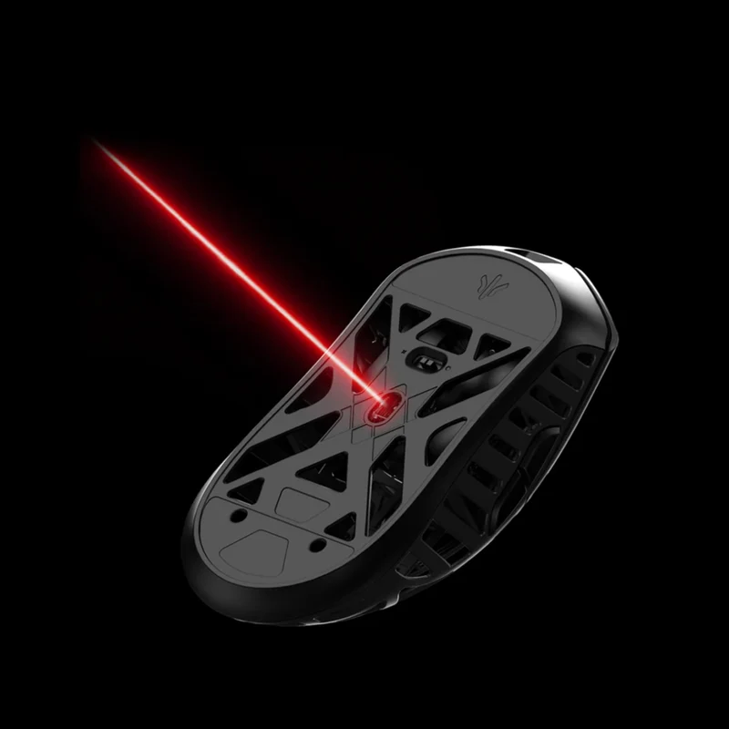 WLMouse Beast X Mini Pro 8K Magnesium Gaming Mouse (Blue/Orange, Red/Black)