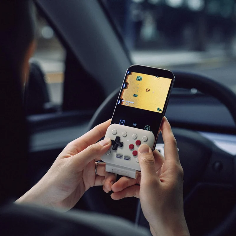 8Bitdo FlipPad USB-C Mobile Gaming Controller for iOS/ Android (G Classic Ed.) (85JA)