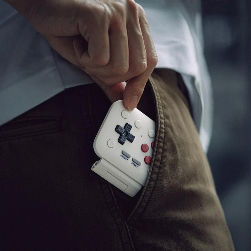 8Bitdo FlipPad USB-C Mobile Gaming Controller for iOS/ Android (G Classic Ed.) (85JA)