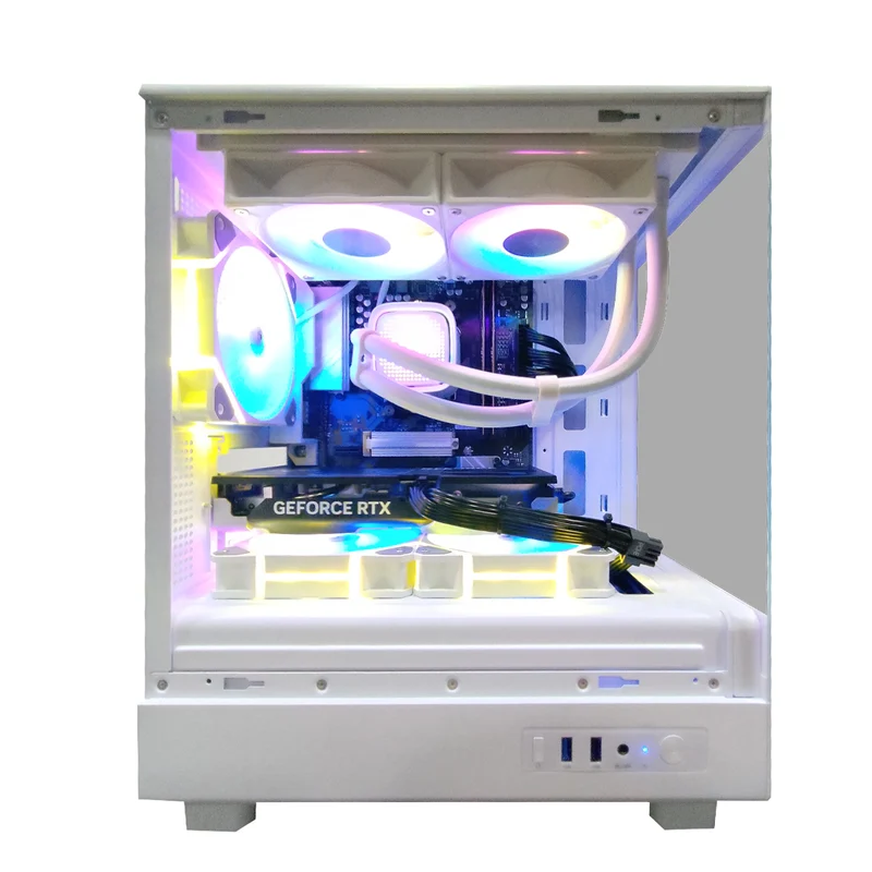 Aurora DB330M White Desktop Gaming PC | AMD Ryzen 7 8700F | 16GB (2x8GB) RAM | 1TB SSD | RTX 5060 Ti | Windows 11 Pro