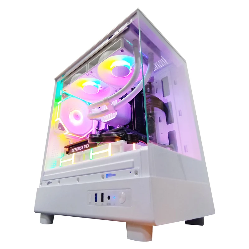 Aurora DB330M White Desktop Gaming PC | AMD Ryzen 7 8700F | 16GB (2x8GB) RAM | 1TB SSD | RTX 5060 Ti | Windows 11 Pro