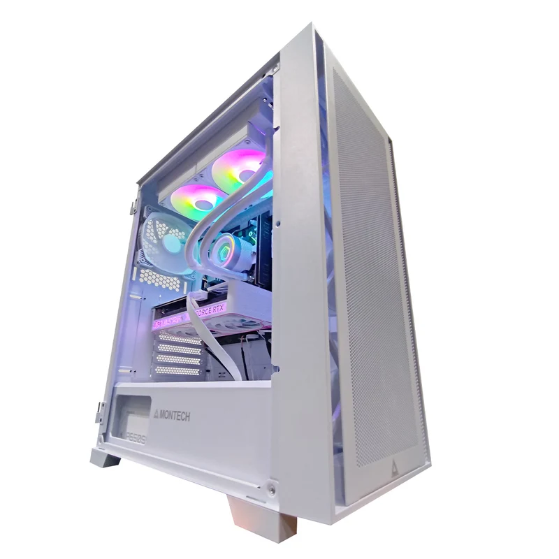 Aurora Air White Desktop Gaming PC | AMD Ryzen 7 8700F | 16GB (2x8GB) RAM | 1TB SSD | RTX 5060 Ti | Windows 11 Pro