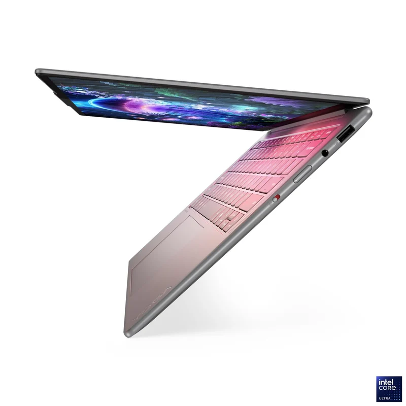 Lenovo Yoga Slim 7 14ILL10 83JX00CPPH Copilot+ PC Laptop (Luna Grey) | 14" WUXGA (1920x1200) OLED 60Hz | Core Ultra 5 226V | 16GB RAM | 1TB SSD | Intel Arc Graphics 130V | Windows 11 Home | MS Office Home 2024 + MS 365 Basic + Yoga Sleeve