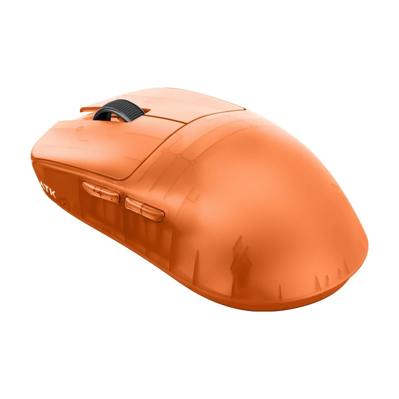ATK Blazing Sky Zero Extreme Lightweight Wireless Gaming Mouse (Translucent Orange, Frosted Translucent)