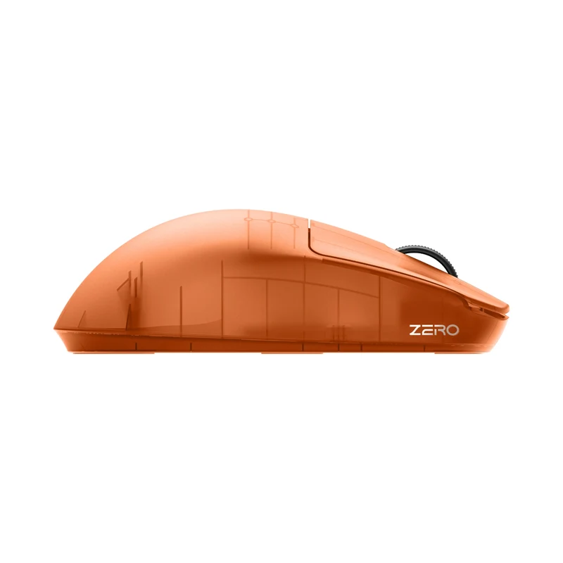 ATK Blazing Sky Zero Extreme Lightweight Wireless Gaming Mouse (Translucent Orange, Frosted Translucent)